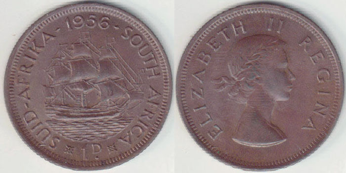 1956 South Africa Penny A002755